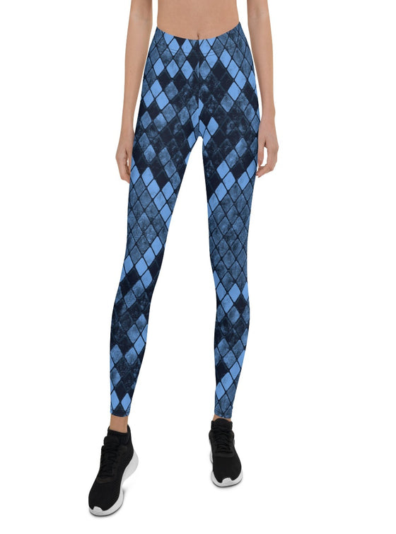 shop womens blue snakeskin leggings | MYLUXQUEEN