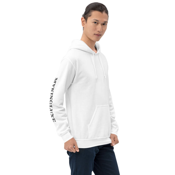 shop mens designer white hoodie, mens hoodie |MYKINGLUXE